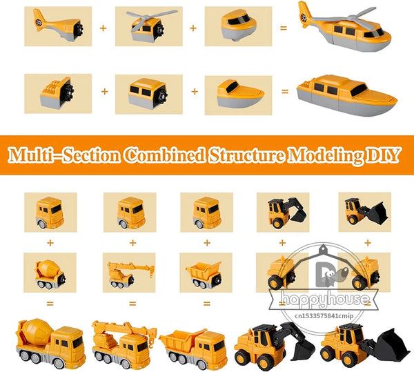 Magnetic Transform Car Kit