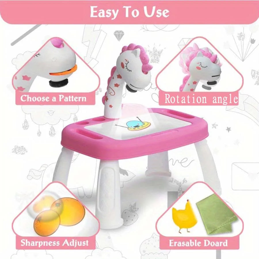 Pony Projector Art Table