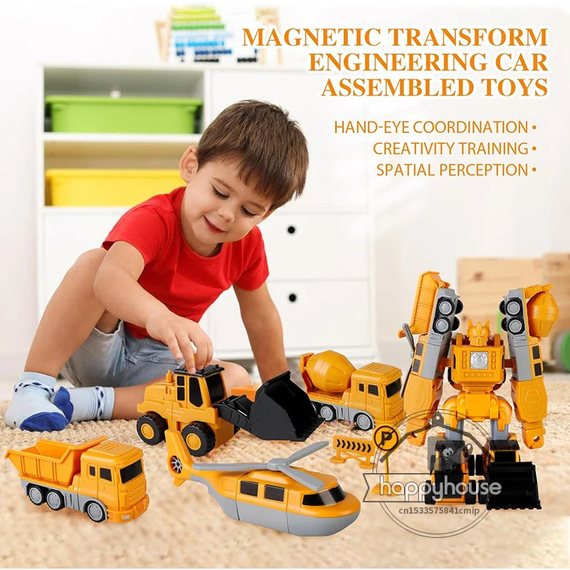 Magnetic Transform Car Kit