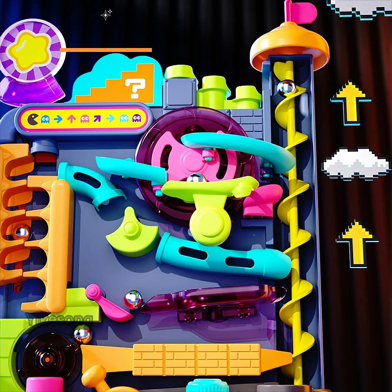 Multilayer Adventure Ball Track Game
