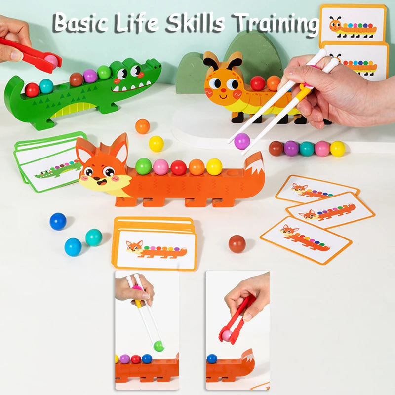 ColorMatch Animal Stack Toy