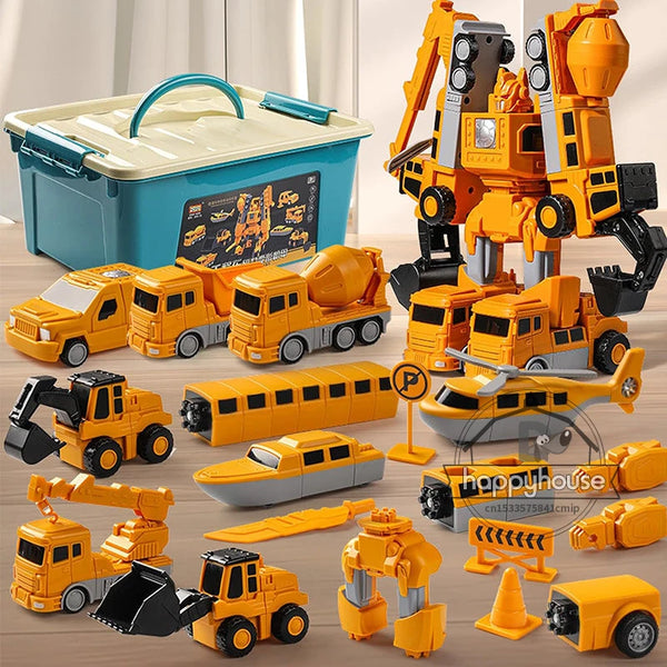 Magnetic Transform Car Kit