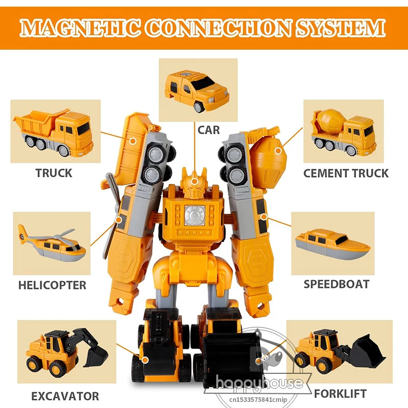 Magnetic Transform Car Kit