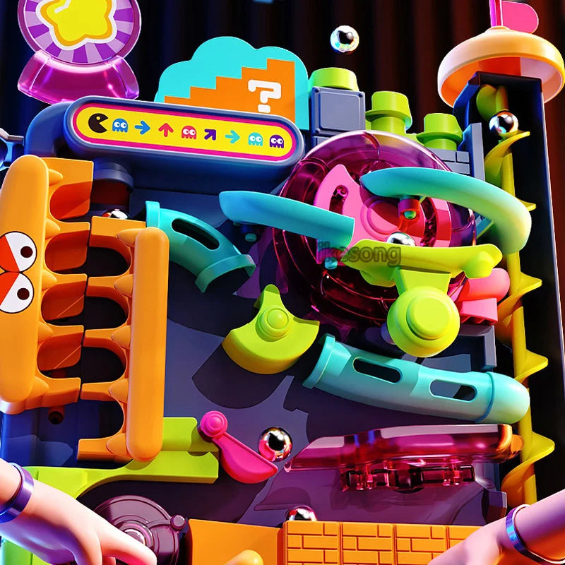 Multilayer Adventure Ball Track Game