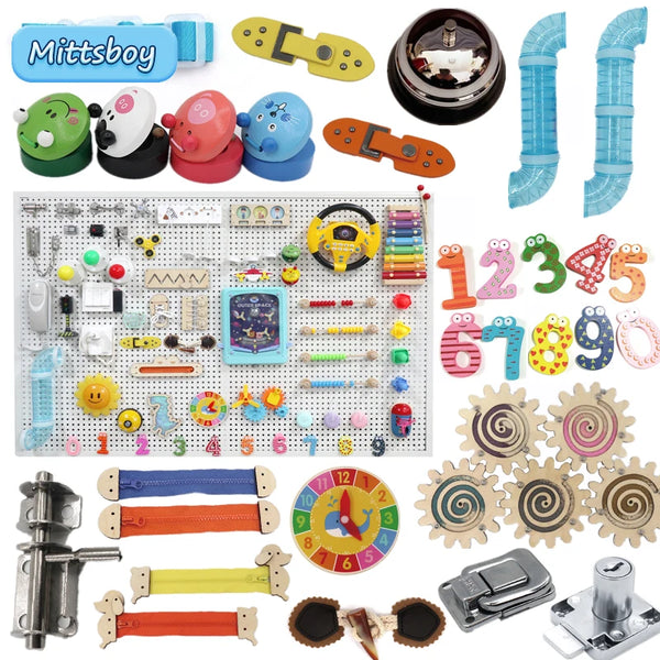 Everyday MasterKey Montessori Busy Board