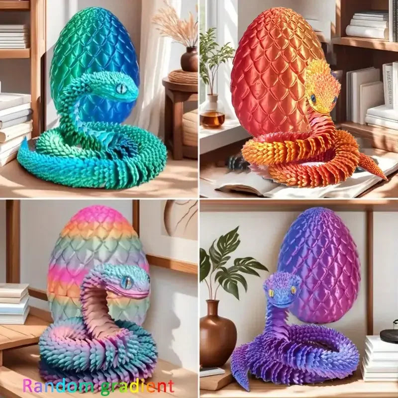 Surprise Snake Egg Figure